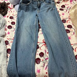 Old Navy Light Blue Straight Leg Jeans